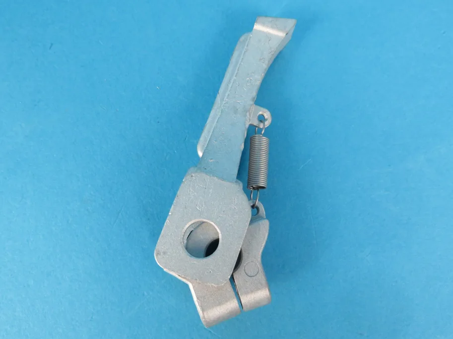 Abgleitfinger mit Feder für Rasthebel