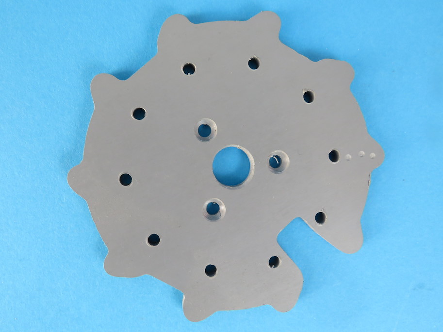 Kodierscheibe Walze III Kunststoff grau