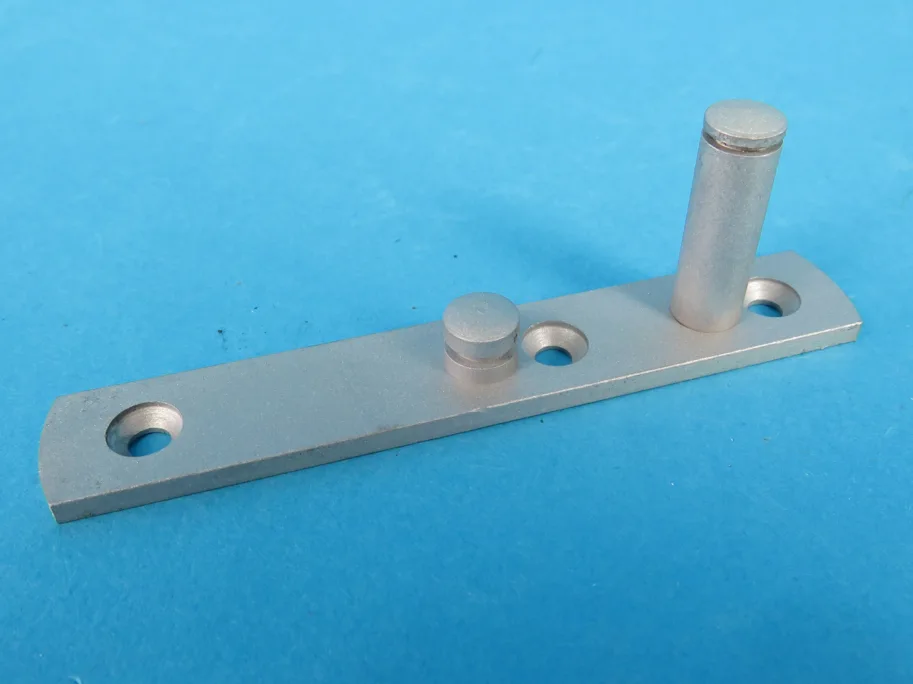 Halteplatte für Luftpumpe und Feder